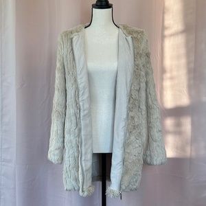 Forever 21 faux fur coat